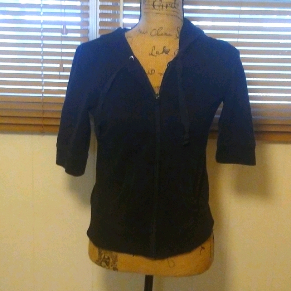 LFL Women's Navy Zipper Hoodie